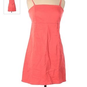 Target (Wild Fable) coral spaghetti strap mini dress- small